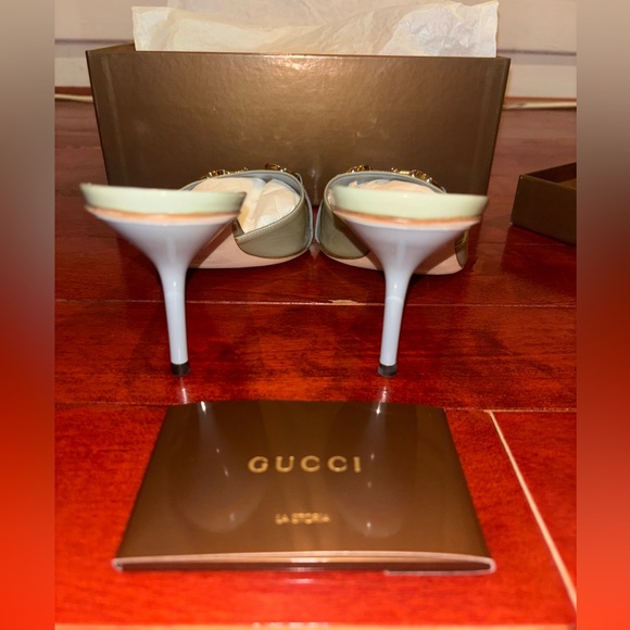 VINTAGE GUCCI KITTEN PUMP - Picture 9 of 16